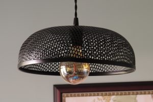 Perforated Bowl Ceiling Light